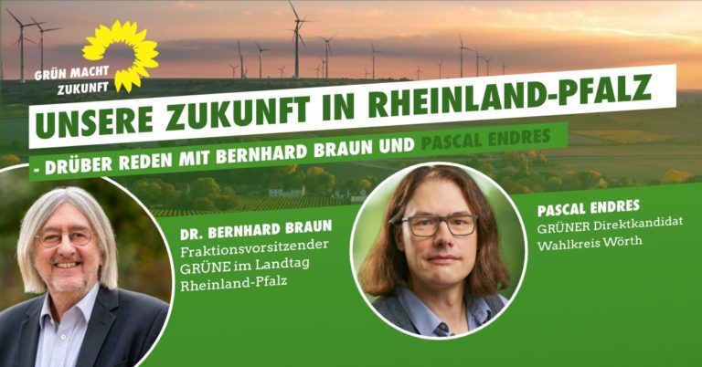 “Unsere Zukunft – drüber reden” mit Bernhard Braun, MdL